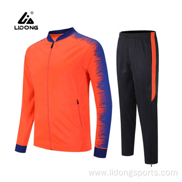 Fashion Long Sleeve Custom Logo Tracksuit Men